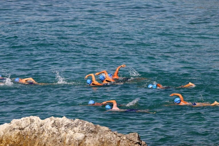 Travesía a nado desde la playa de l’Ampolla en Teulada-Moraira