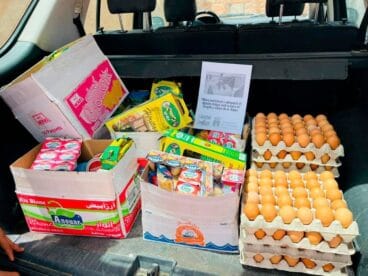 Alimentos para el Sáhara donados por Pedreguer