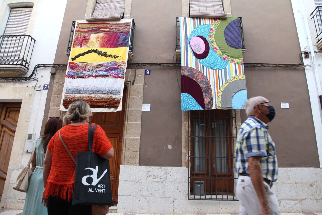 Inauguración de Art al Vent 2021 en Gata de Gorgos