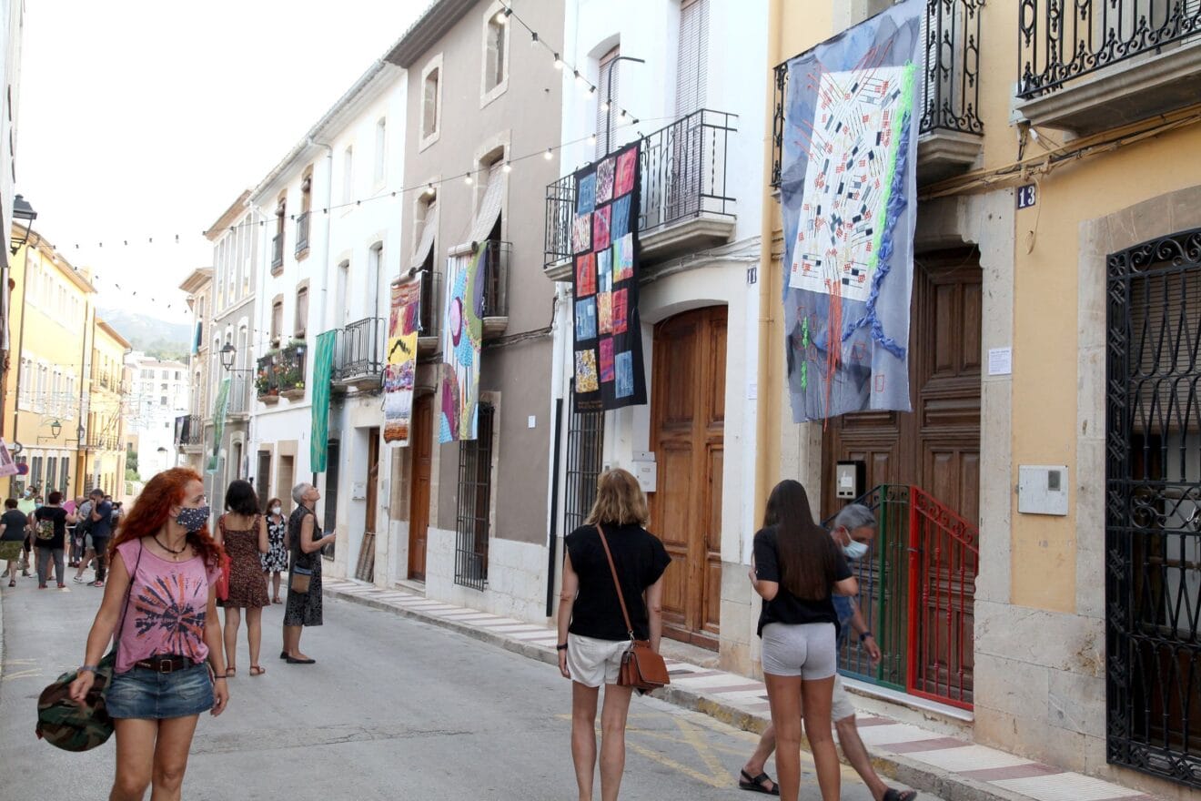 Inauguración de Art al Vent 2021 en Gata de Gorgos