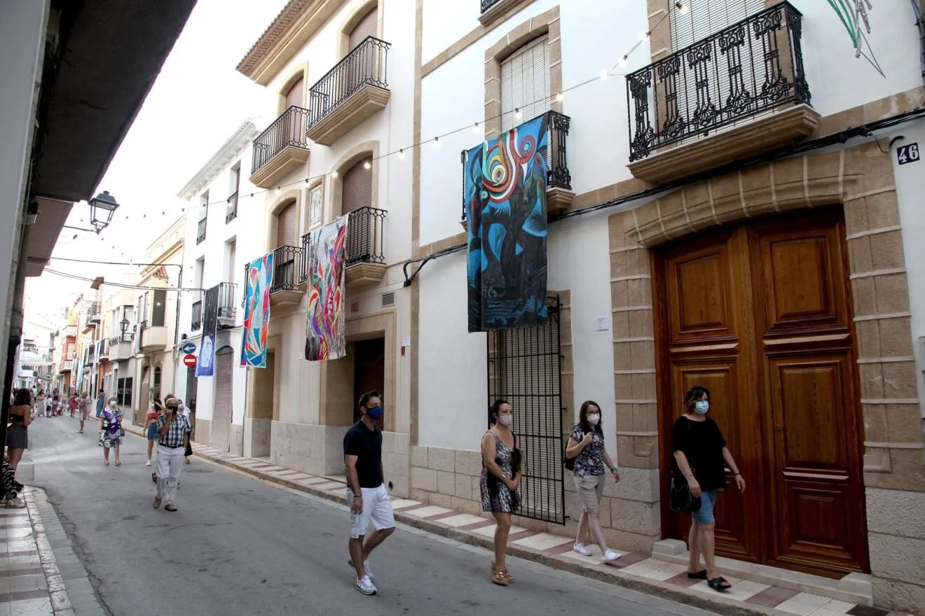 Inauguración de Art al Vent 2021 en Gata de Gorgos