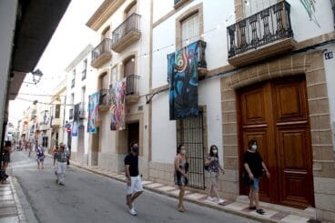 Inauguración de Art al Vent 2021 en Gata de Gorgos