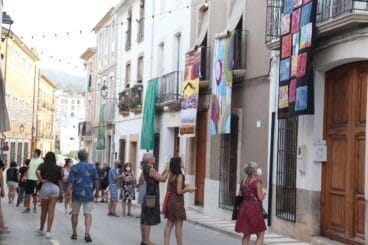 Inauguración de Art al Vent 2021 en Gata de Gorgos
