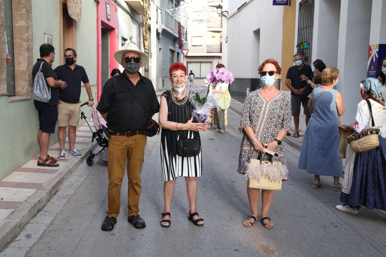 Pepa Caselles en la inauguración de Art al Vent 2021 en Gata de Gorgos
