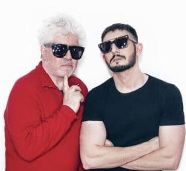 Jau Fornés y Pedro Almodóvar