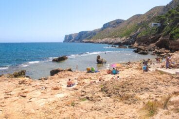 Les Rotes de Dénia en verano