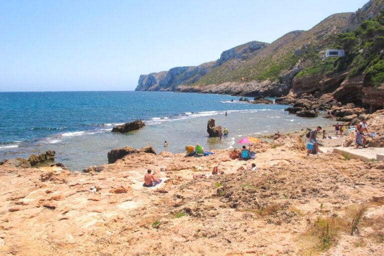 Les Rotes de Dénia en verano