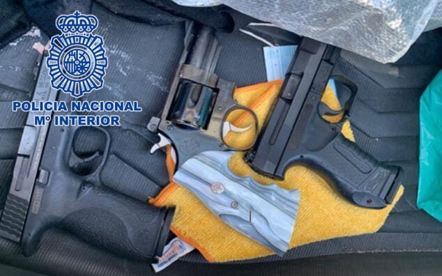 Imagen: Material incautado por la Policía Nacional