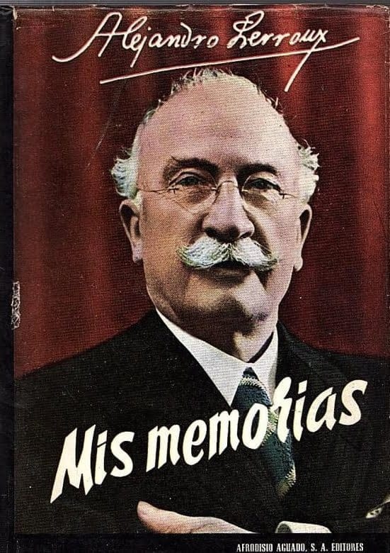 Imagen: Portada Libro Mis Memorias Lerroux