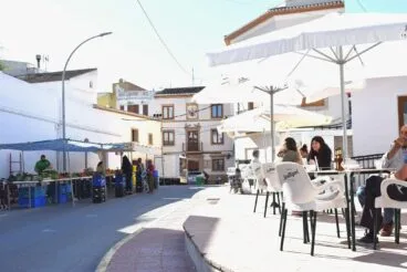 puestos de vente y terrazas en benitatxell
