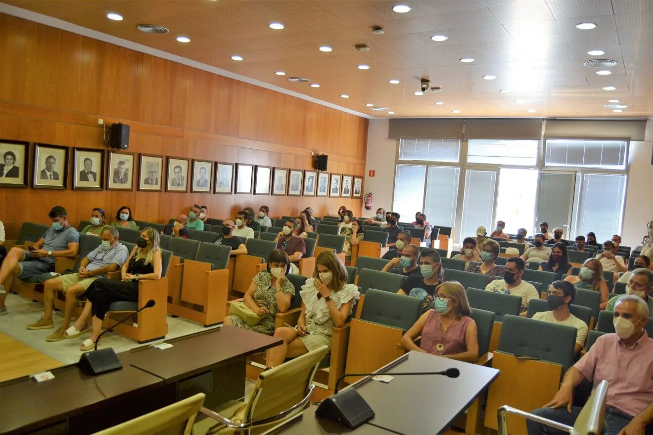 Recepción trabajadores del Plan de Empleo de Calp