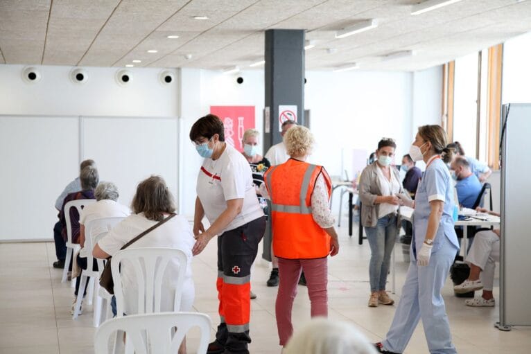 Vacunación masiva en Xàbia