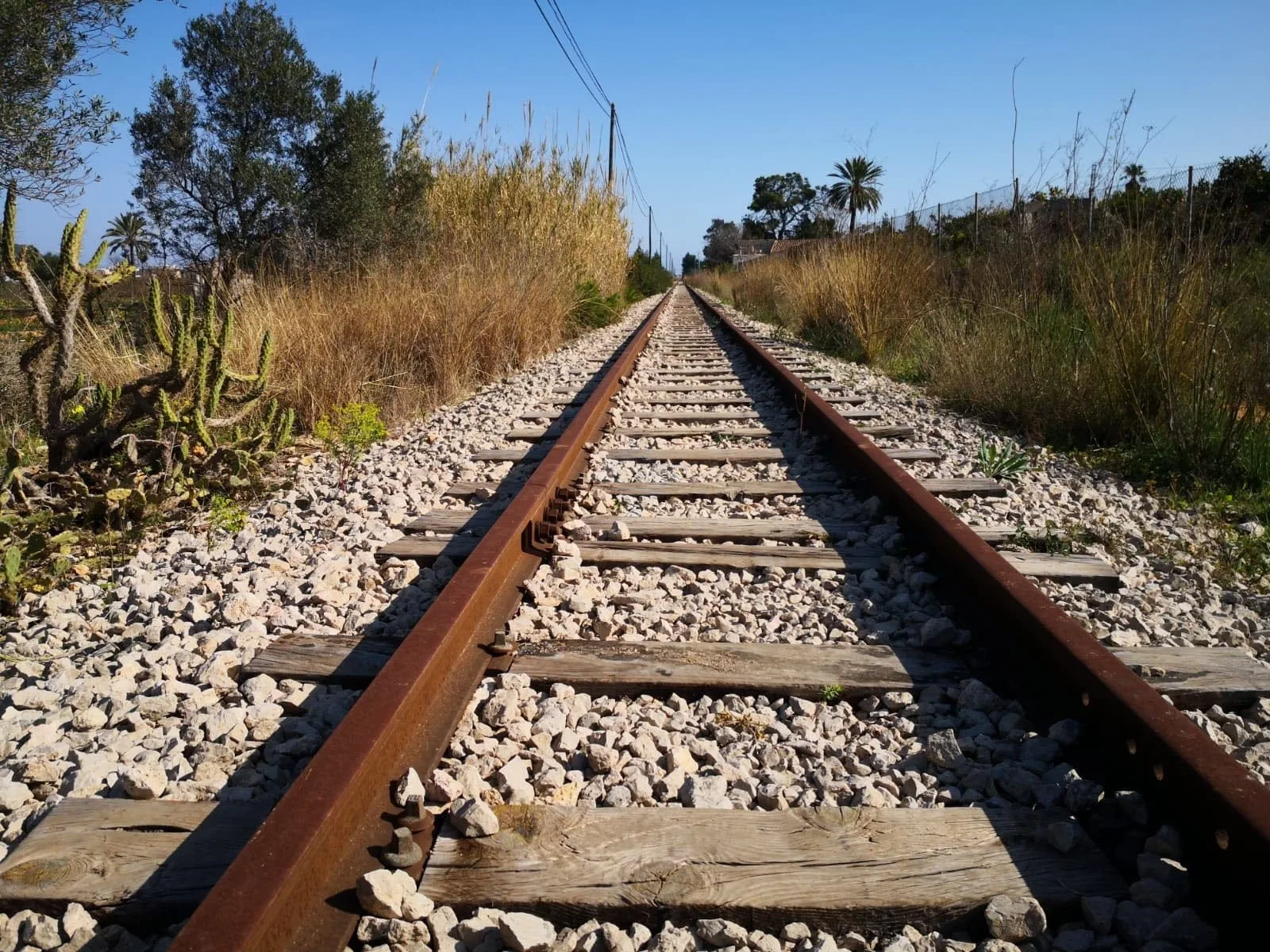 via en desuso en su paso por denia