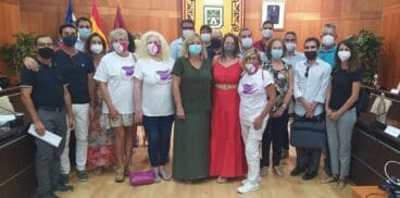Asociación de Mujeres por la Igualdad de Calp en el pasado pleno del Ayuntamiento