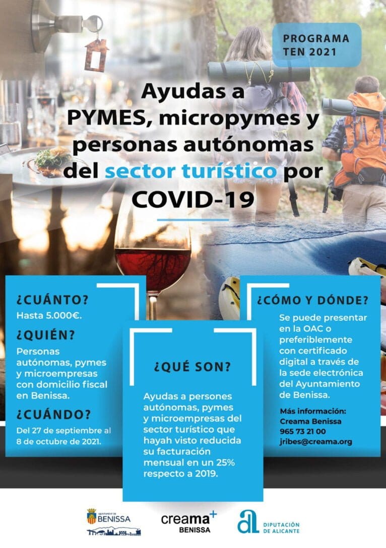 Ayudas TEN 21 en Benissa