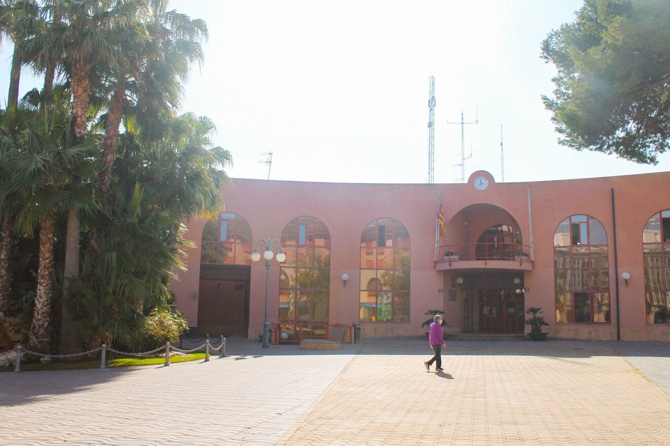 Ayuntamiento de Teulada plaza de la costitución