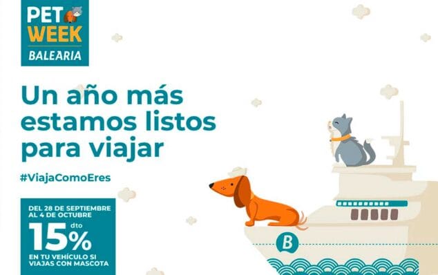 Imagen: Balearia Pet Week