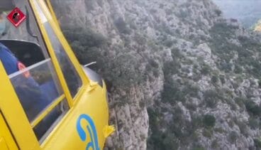 busqueda del joven desaparecido en la marina alta