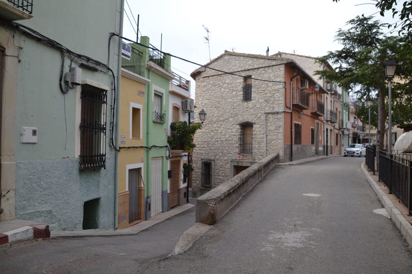 Calle Campell en La Vall de Laguar