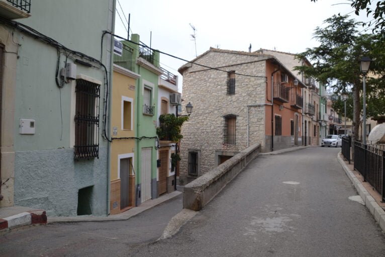 Rua Campell em La Vall de Laguar