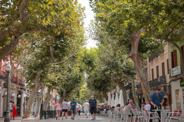 Calle Marqués de Campo en Dénia