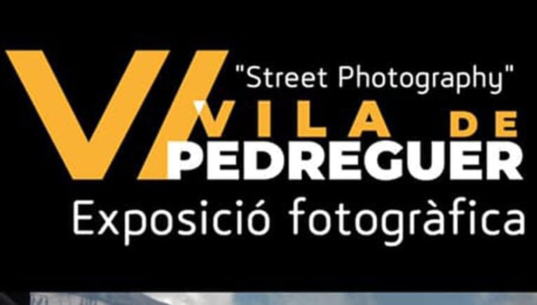 Cartel Exposición VI Vila de Pedreguer