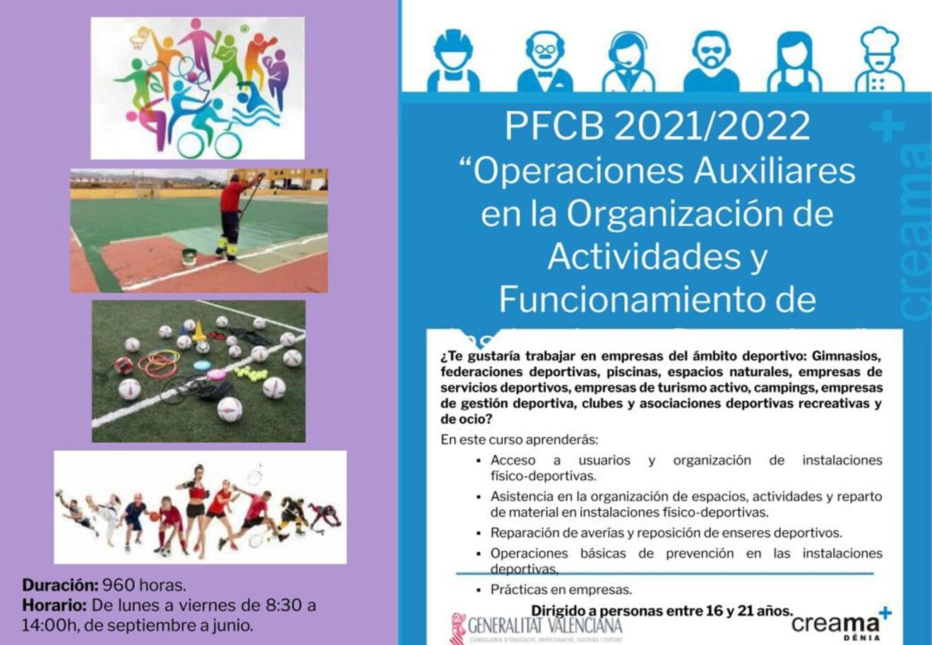 Cartel informativo Programa Formativo de Cualificación Básica