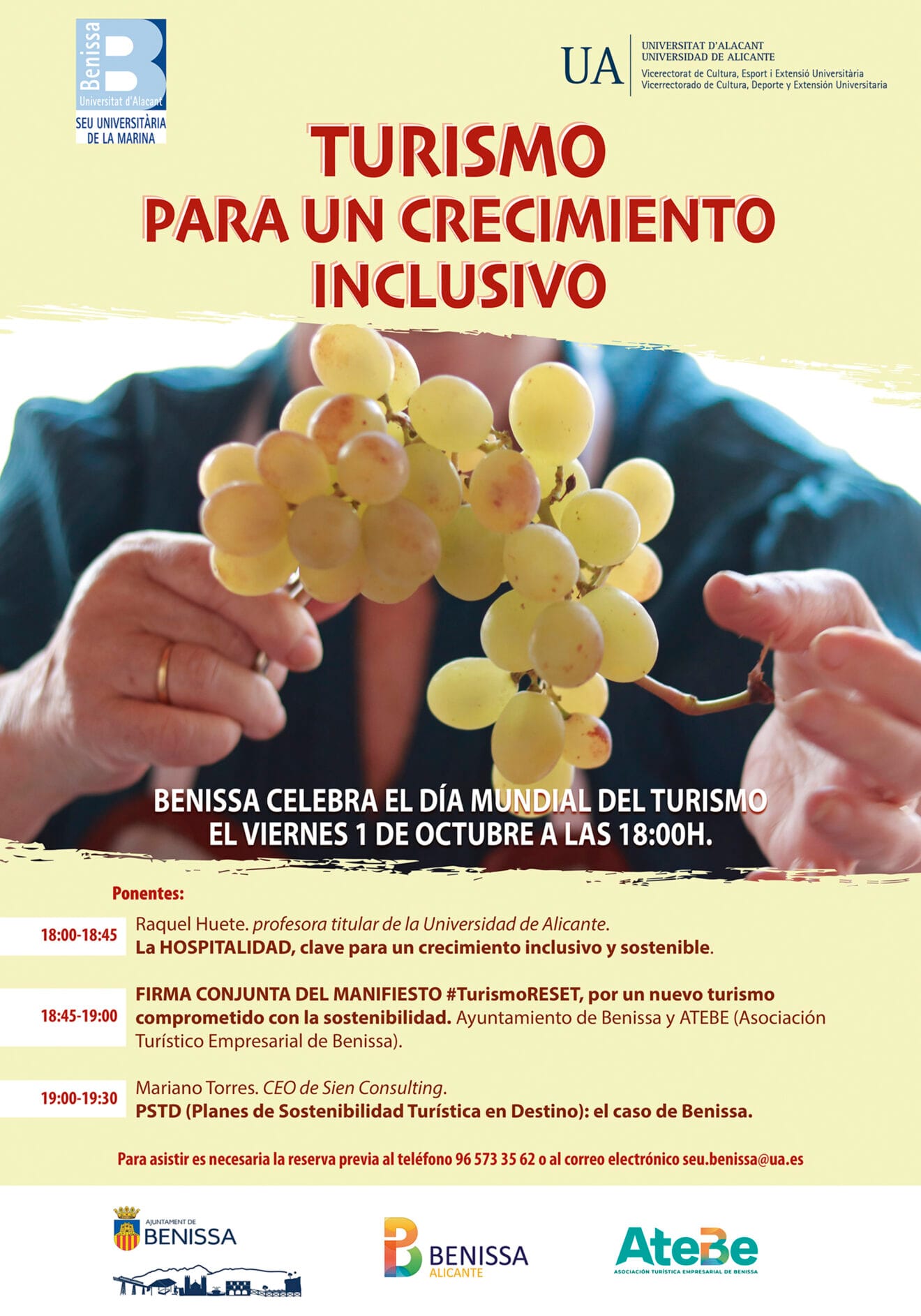 Cartel Turismo Inclusivo en Teulada-Moraira