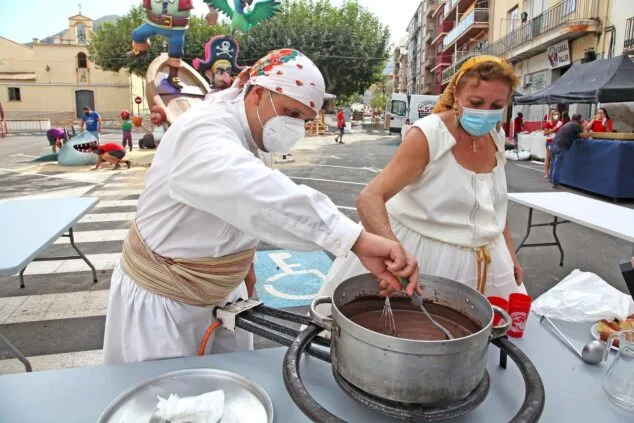 chocolatada falles pego 2021