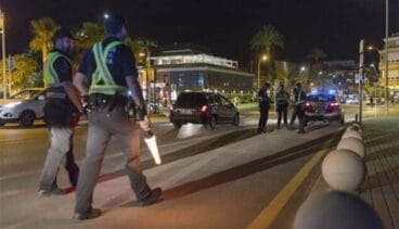 control policial en el puerto de denia 1