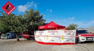 dispositiu de bombers al barranc de limfern