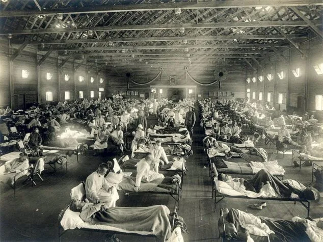 Imagen: Hospital improvisado Kansas
