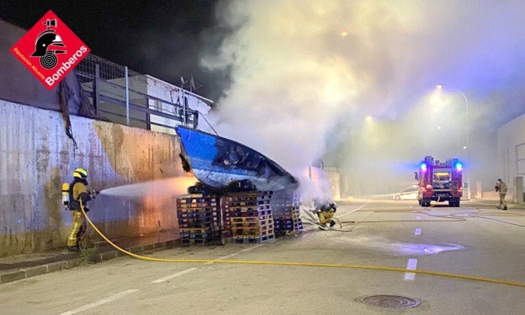 Incendio en Benissa, 30 de septiembre