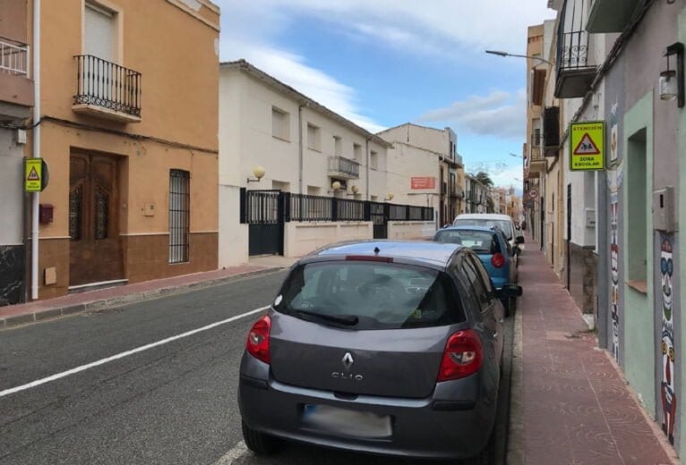 Proyecto en la Avinguda d'Alacant de Benitatxell 1