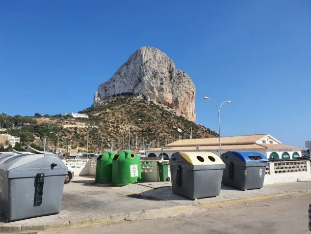Imagen: Residuos sólidos en Calp