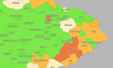 Situación coronavirus en la Marina Alta 22 septiembre