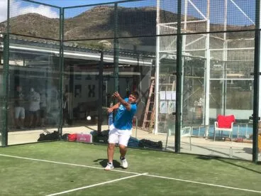 Vicent Miquel de Deportes Frias durante la final
