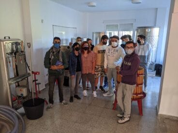 alumnos del ciclo formativo del ies de teulada