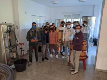 alumnos del ciclo formativo del ies de teulada