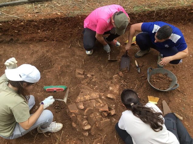 Bild: Ausgrabungen in der römischen Stätte Les Hortes, Xaló