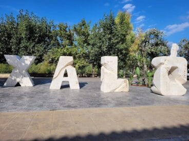 Letras gigantes de Xaló