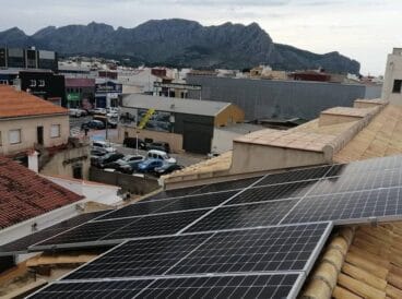 Placas solares en Ondara