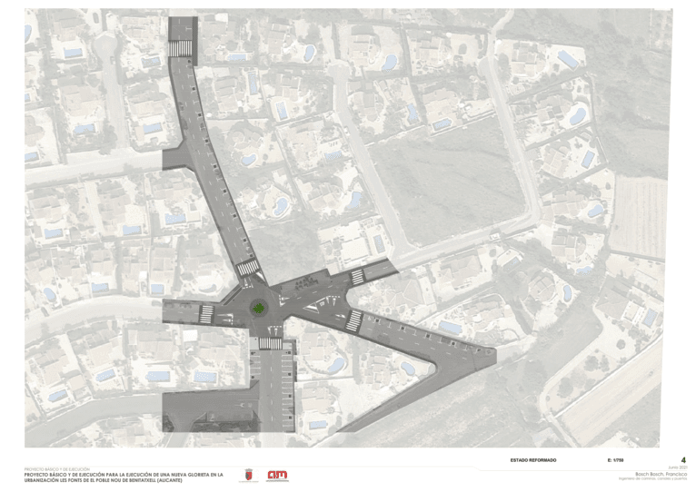 Plano de la actuación