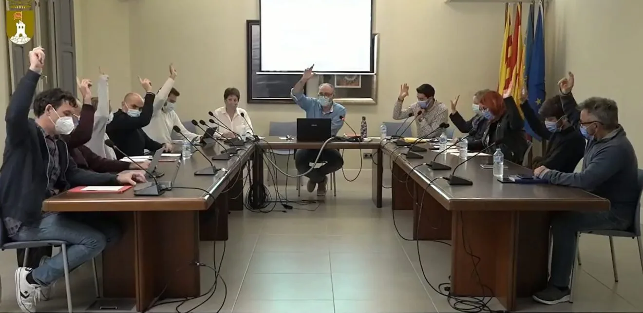 Pleno en el Ayuntamiento de Pedreguer el pasado jueves 28 de octubre