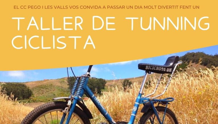 Ruta y Taller de tunning del Club Ciclista de Pego i les Valls