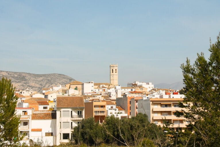 Vista de Teulada-Moraira