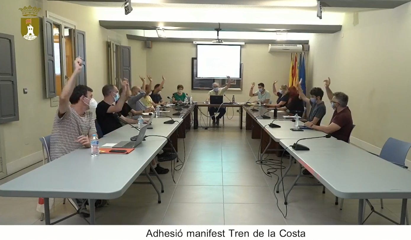 votacion en la sesion plenaria de pedreguer