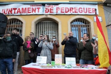 Acto de VOX en Pedreguer