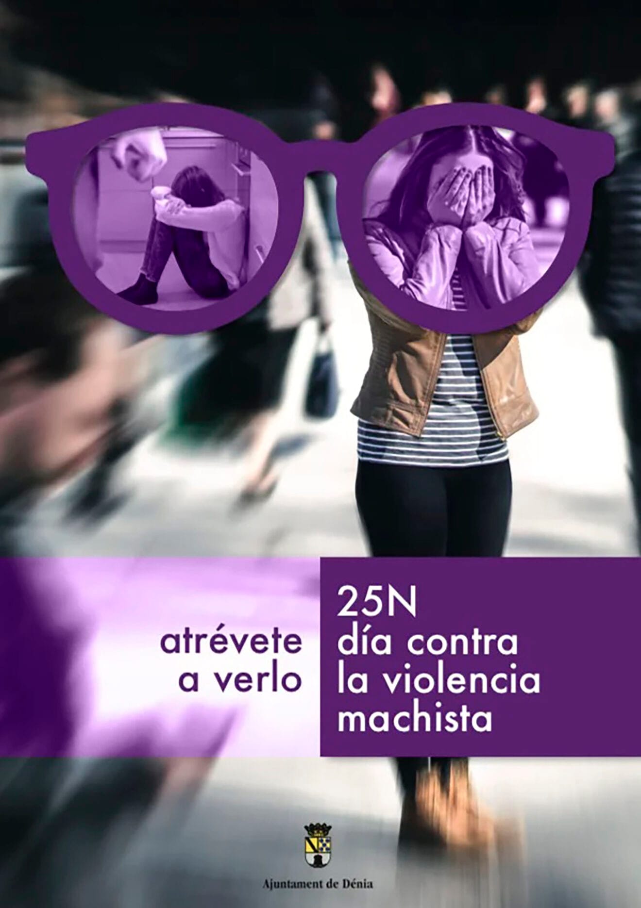 Campaña 'Atrévete a verlo' para el 25N en Dénia