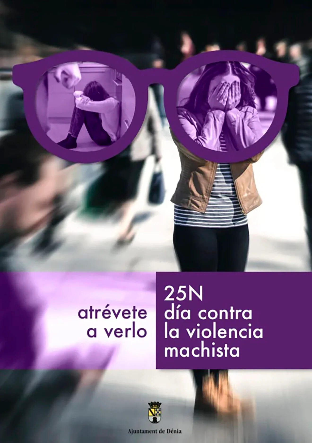 Campaña 'Atrévete a verlo' para el 25N en Dénia